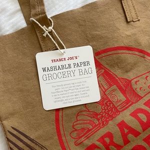 Trader Joe’s Washable Paper Reusable Grocery Bag